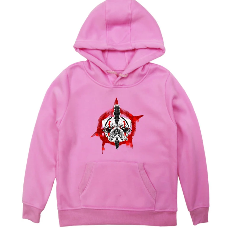 Dog Print Winter Girls Hoodies Toddler Kids Boy Girl Hooded Cartoon Hoodie Baby Sweatshirt Tops Clothes Roupa Infantil - Цвет: Hoodies 7