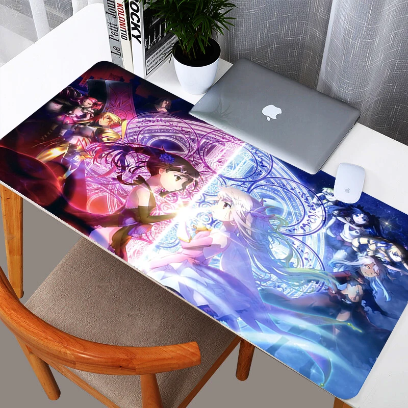 

Персонализированный игровой коврик для мыши с рисунком из аниме «Fate/Grand Order», размер 900x400, размер 2 мм, размер Xl