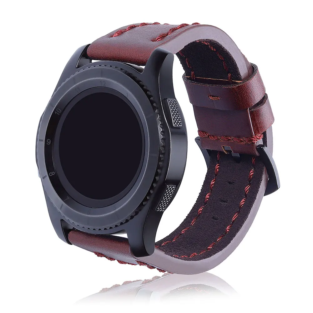 Кожаный 22 мм Универсальный браслет ремешок для Garmin Fenix6 Сменный ремень быстросъемный ремешок для часов Ремешок для Garmin Fenix6 pro