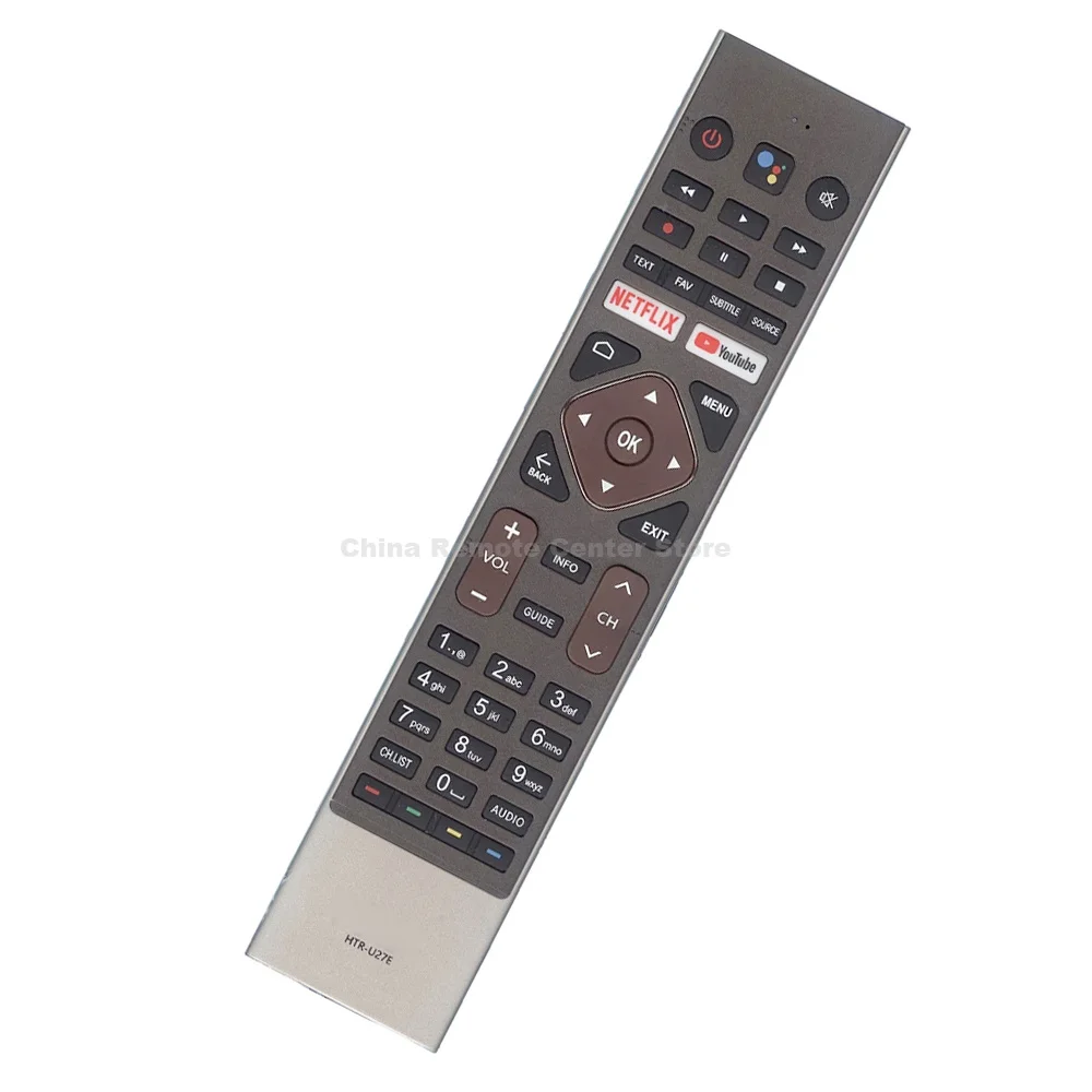 Htr-u27e para Haier Original Controle Remoto Smarttv Le32k6600sg Le43k6700ug Le50k6700ug Le50u6900ug Le55k6700ug Le65s8000ug Voz - Image 3
