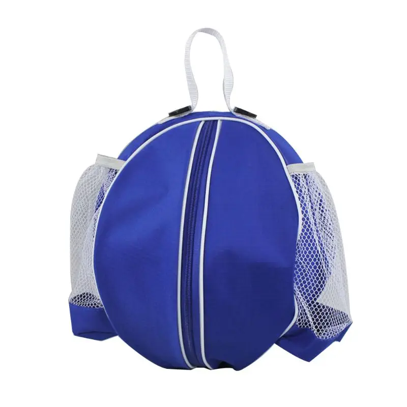 Универсальная спортивная сумка баскетбольный футбольный рюкзак для волейбола Сумка круглая форма регулируемый плечевой ремень