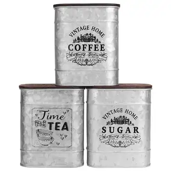 

Airtight Sealed Canister Coffee Flour Sugar Container Can Storage Bottles Jars For Coffee Bean Candy Jar Box Kitchen Container