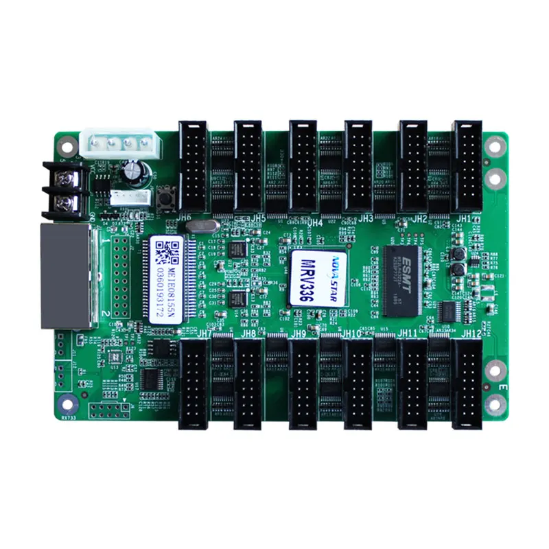 Nova MRV336 MRV332 полный Цвет светодиодный видео Дисплей принимающая карта 12xHUB75 порты