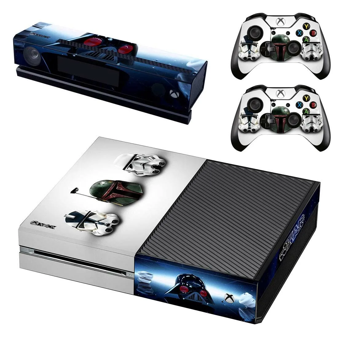 Звездные войны battleспереди наклейка s для xbox one виниловая кожа наклейка Pegatinas для xbox one консоль Kinect два контроллера скины