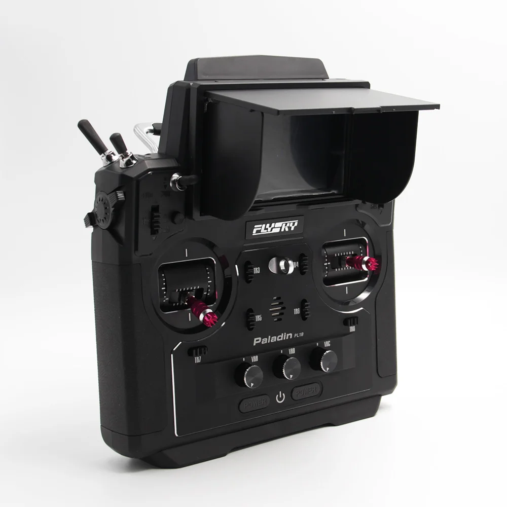 

Newest Flysky FS-PL18 Paladin 2.4G 18CH Radio mode 2 Transmitter with 2 Receivers FS-FTr10 FS-FTr16S For RC Car Heli Quad Drone