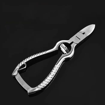 

1Pc Nail Tools Stainless Steel Nipper Silver Clipper Sharp Scissor Dead Skin Remover Manicure Nail Art Tool