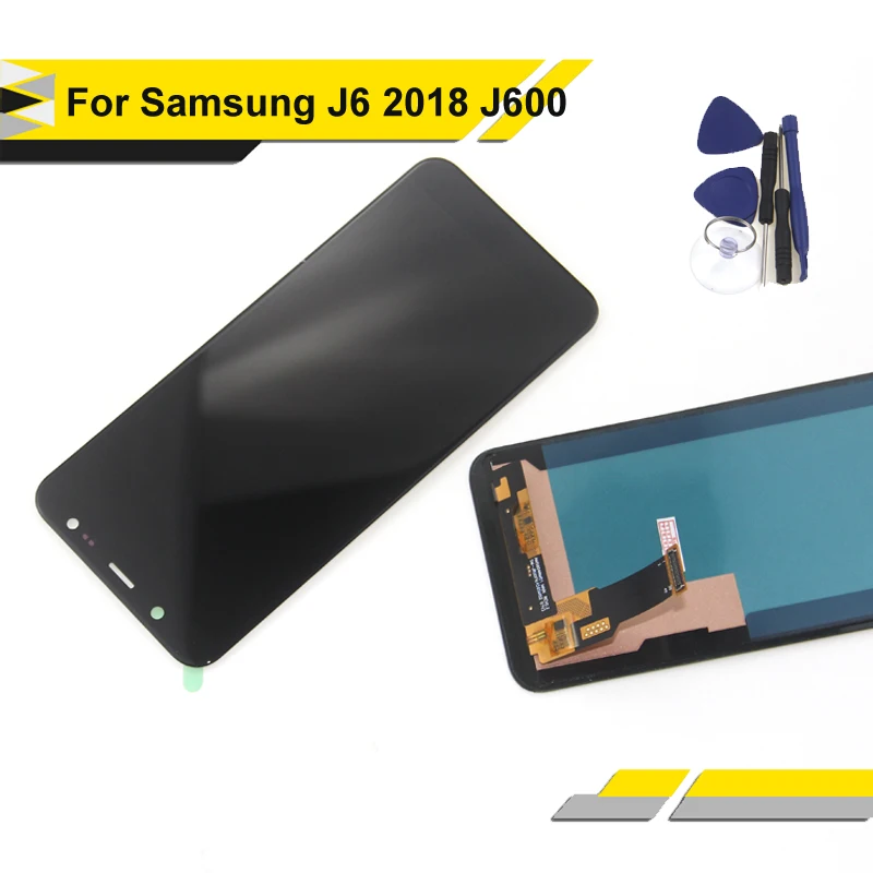 ЖК дисплей для Samsung J6 2018 J600 LCD J600F J600F/DS экран сенсорный дигитайзер в