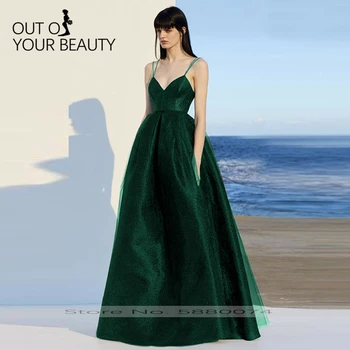 

2020 New High-end Elegant Evening Dress V-neck Sexy Simple Banquet Formal Host Performance Annual Meeting Long Dress