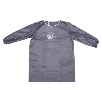 

Long Sleeve Working Clothes Practical Apron Antistatic Apron Waterproof Pet Groomer Apron for Man Woman Home Shop (Free Size)