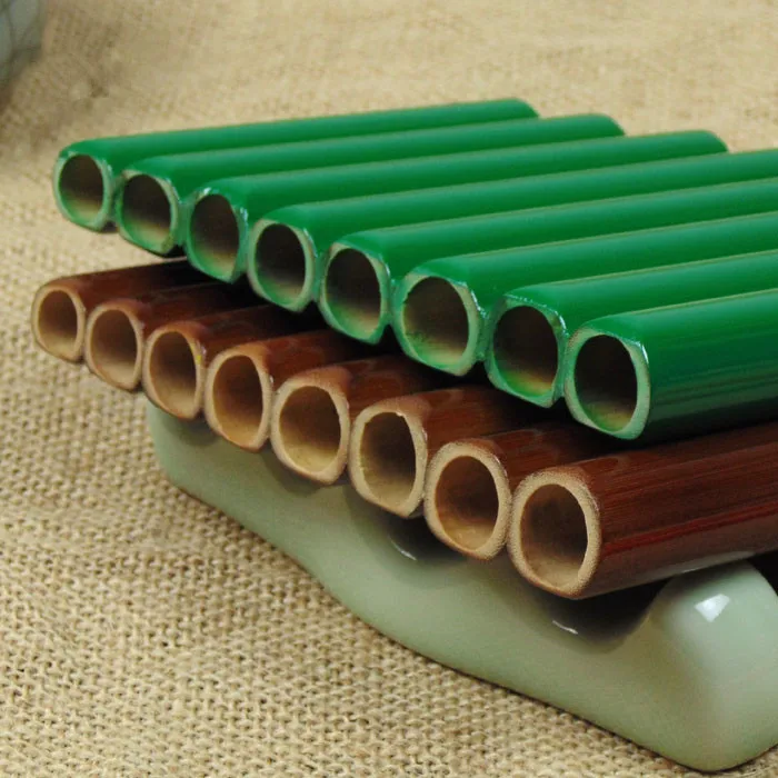 Бамбуковые 8 труб флейта Пана пандуки музыкальный инструмент отцовские средства xiao