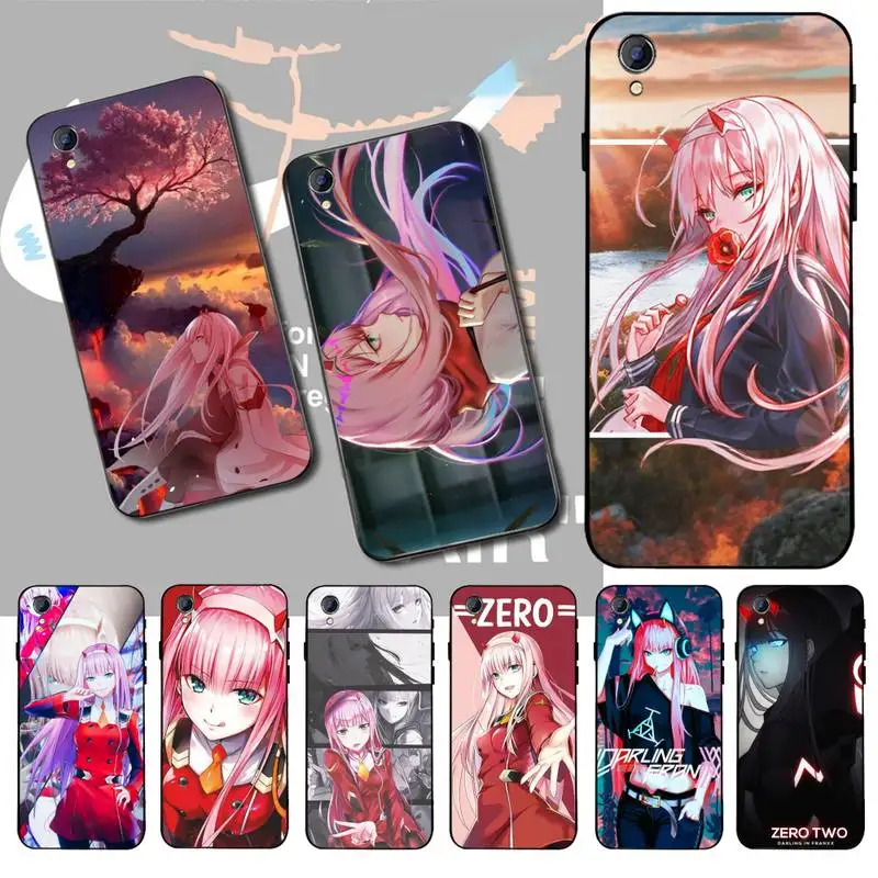 Чехол для телефона с рисунком HPCHCJHM Zero Two Darling in the FranXX чехол Vivo Y91c Y17 Y51 Y67 Y55 Y93 Y81S Y19