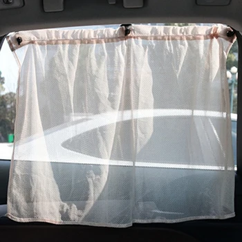 

Type ​Summer car sunshade Gauze Beige Mesh 75CM 4 PCS Loaded Summer Car