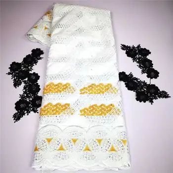 

African Bazin Riche Fabric With Brode 2020 Latest Fashion Cotton Dry Embroidery Basin lace Fabric Guinea Brocade Fabric!LY102308