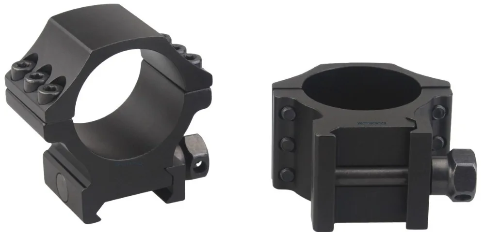 30mm X-Accu Picatinny Rings Low Acom 7