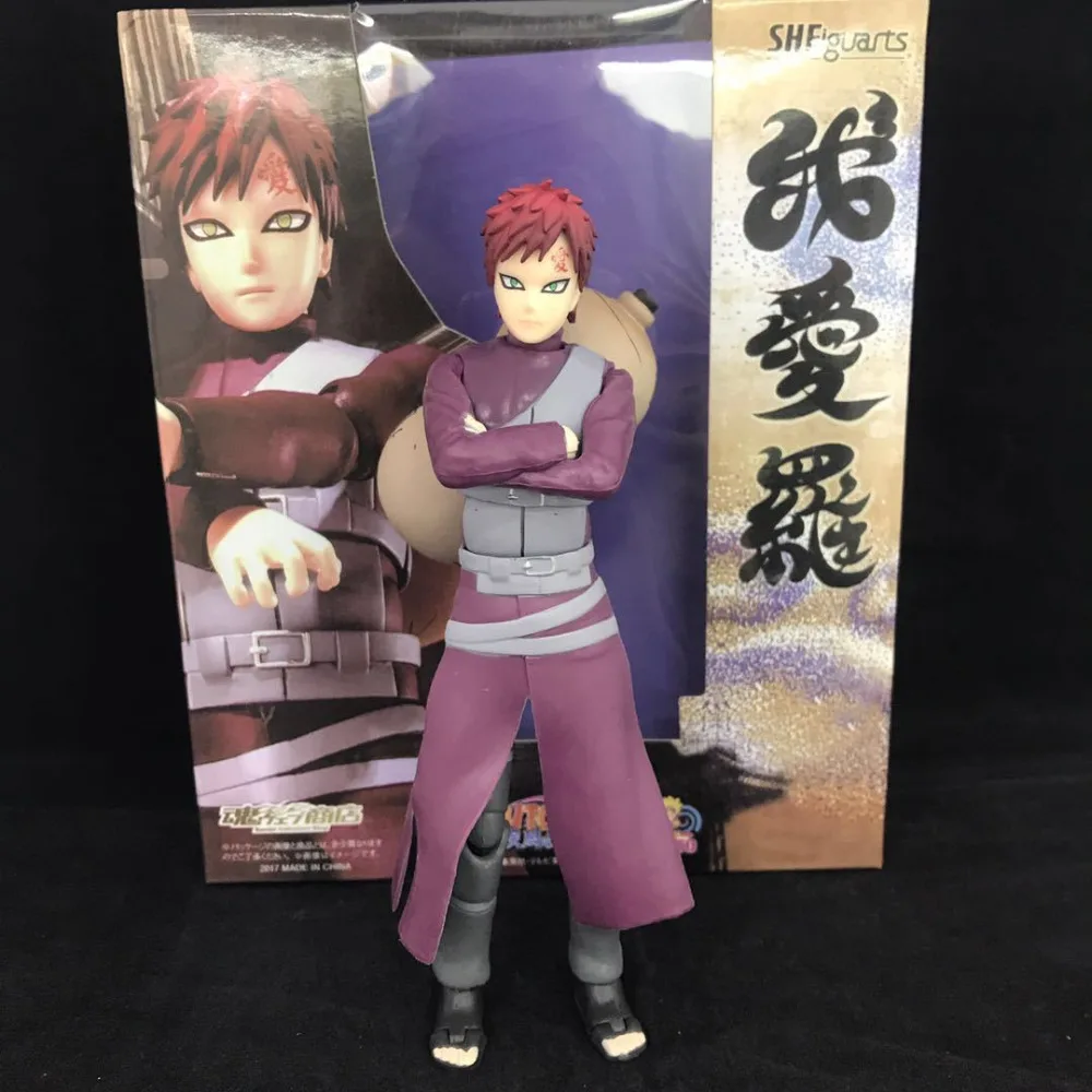 15 см Наруто повязка на голову Sabaku no Gaara шарнир подвижная аниме фигурка ПВХ Новая коллекция Фигурки игрушки brinquedos коллекция