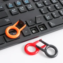 Горячий 10 шт./упак. механический клавиатурный Съемник подходит для всех видов клавишных ключей, инструмент для фиксации ключей, средство для очистки пыли, цвет случайный