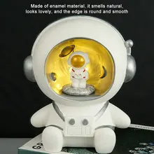 Alcancía de astronauta, lámpara de noche espaciadora, adorno de escritorio, lámpara creativa para niños, dinero, Banco de monedas, juguetes para regalo de Navidad