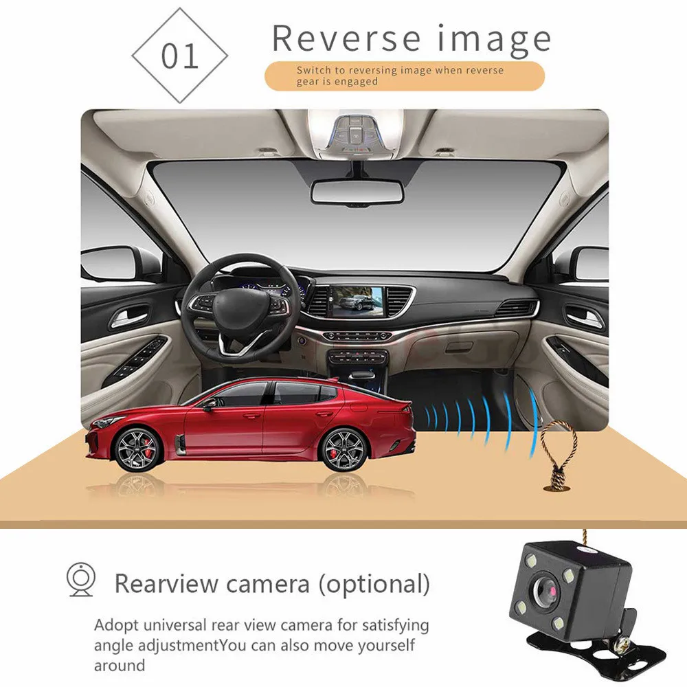 2 Din Car Radio 7HD Autoradio Touch Screen MP5 Radio Player Bluetooth Car Multimedia USB Backup Camera Reverse Monitor (18)