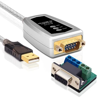 

0.5m USB To RS485/422 Automatic Converter Cable Connector Wire Industrial DB9 Serial Signal Technology Adapter Transfer Line