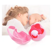 Портативный для малышей соски-пустышки держатель, чехол для соски на кроватку дорожная сумка для хранения Коробка для соски для новорожденных Коробки