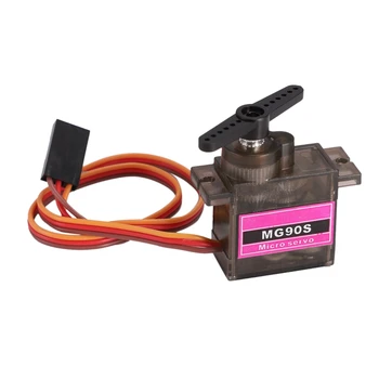 

AM05-1Pcs MG90S Metal Gear Digital 9G Servo SG90 for Rc Helicopter Plane Boat Car MG90 9G