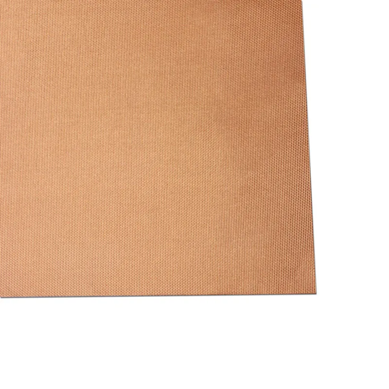 Copper Многоразовые легко моющиеся выпечки кухонная подкладка PTFE барбекю коврики для жарки антипригарные барбекю Гриль коврики - Цвет: Copper