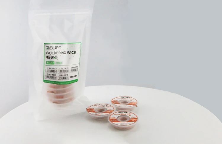 SUNSHINE Strength BGA tin suction line welding Tin cleaning belt Sn-absorbing residue cleaning pad for soldering wire SUNSHINE Strength BGA tin suction line welding Tin cleaning belt Sn-absorbing residue cleaning pad for soldering wire