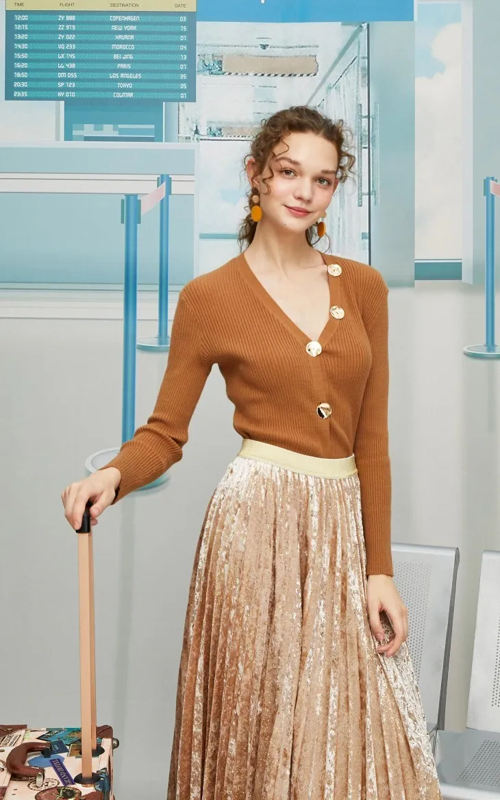Vero Moda женский винтажный вязаный кардиган из овечьей шерсти | 319324555