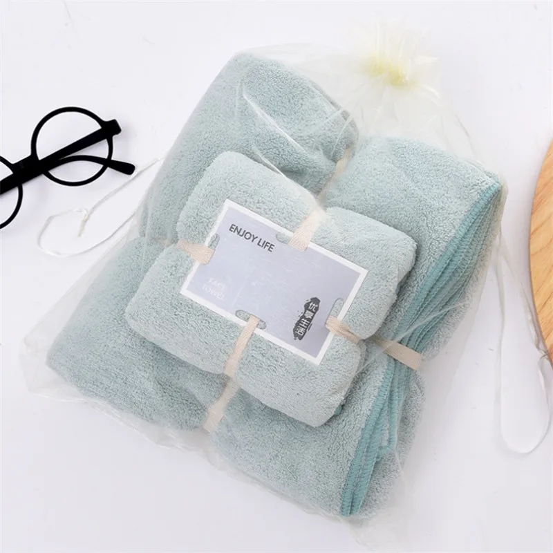 Комплект из 2 предметов, Коралловое флисовое полотенце, мягкое банное полотенце и полотенце для рук для взрослых и детей, впитывающее полотенце, быстросохнущее пляжное полотенце для улицы