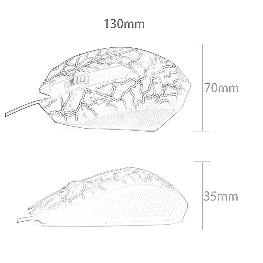 Проводные оптические фонари USB ПК компьютер Ноутбук Игры Геймер игры мышь Мыши