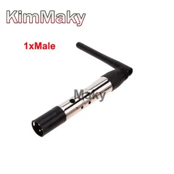 

Guangzhou Maky 2.4Ghz ISM DMX512 Wireless Sample for Male Transmitter / Receiver 126 Channel Wirelessdmx stage light