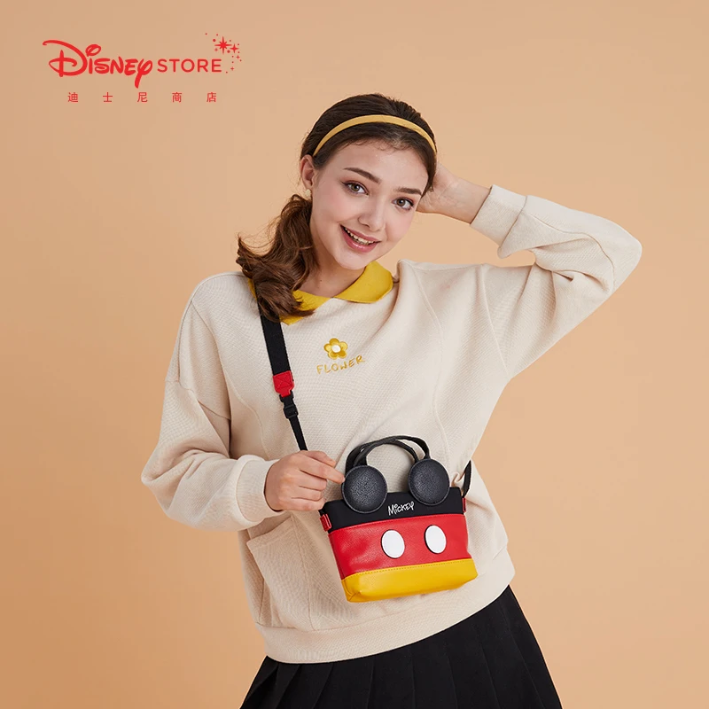 

Disney Diaper Bag Backpack Bags Cartoon Mickey Mouse Big Capacity Travel Feeding Baby Care Insulation Mummy Nappy Bag