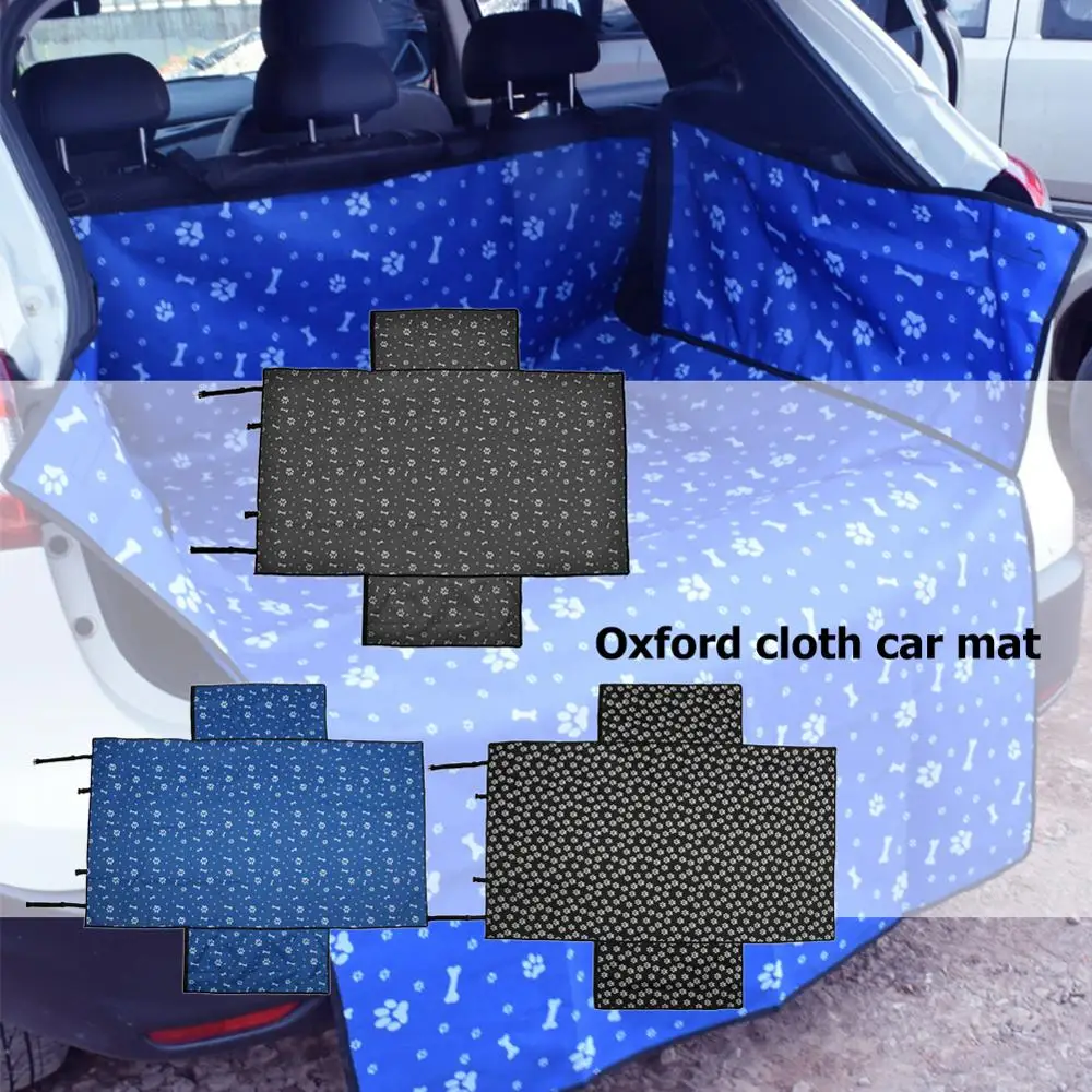 Ткань Оксфорд Pet Carrier собака Чехол подушки сиденья автомобиля водонепроницаемый багажник коврик протектор подушки сиденья гамак пылезащитный багаж домашних животных