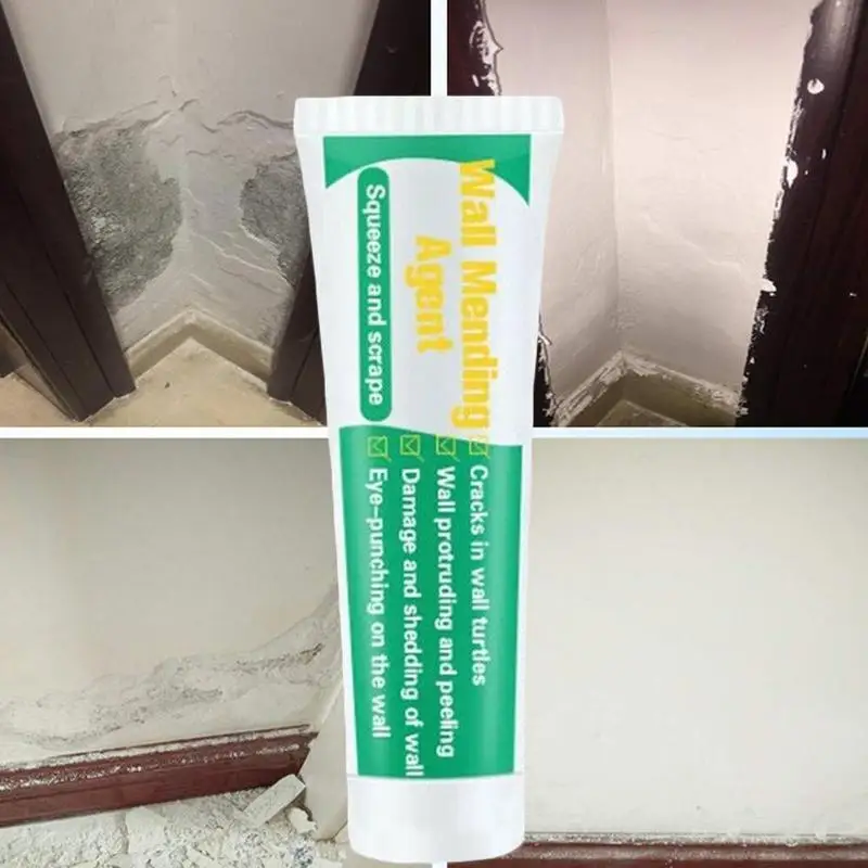 

Wall Mending Agent Repair Cream Latex Paint Waterproof Gypsum Valid Mouldproof Crack Nail 20ml