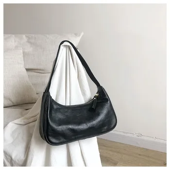 

Cow leather Fashion Hand Bags For Women Luxury Handbag Female Designer Baguette Bag Mini Shoulder Bags Pleated Kendall Totes