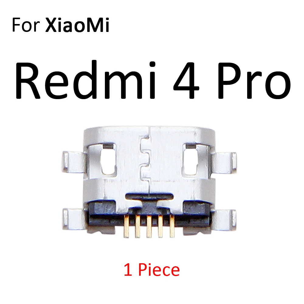 Type-C зарядный разъем док-станция Micro USB разъем порт для Xiaomi Redmi Note 4X4 Global 4A 5A Prime 3 Pro SE - Цвет: For Redmi 4 Pro