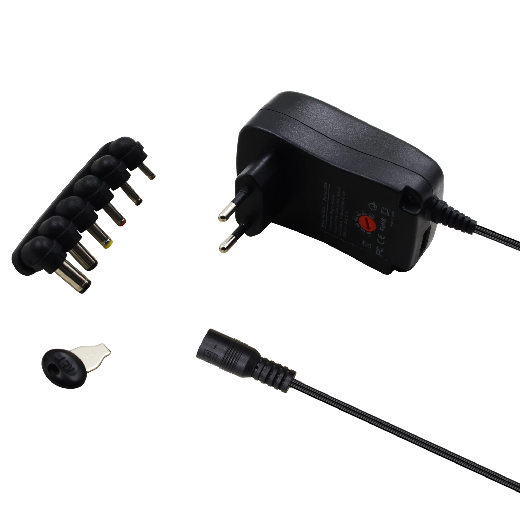 AC/DC адаптер питания ЕС/питание 300MA/0.3A 3 V/4,5 V/5 V/6 V/7,5 V/9 V/12 V USB