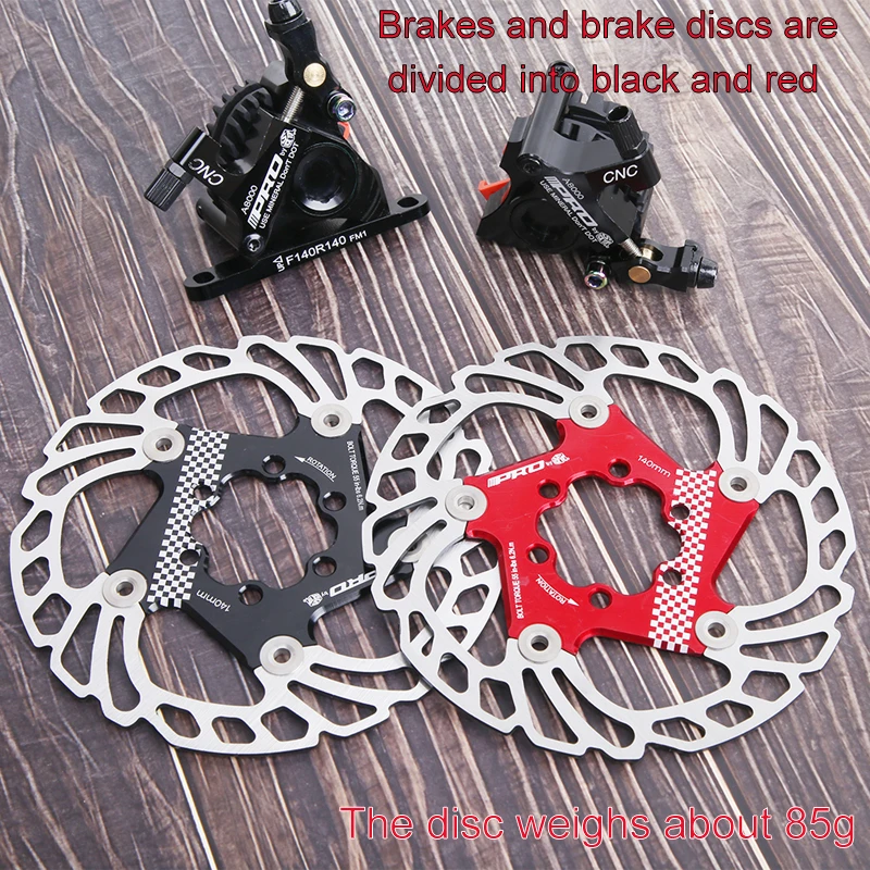 Road Hydraulic disc brakes set Flat Mount Calipers with 140MM discs rotor 