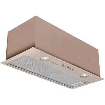 

Kitchen range hood Konigin flatbox beige 50