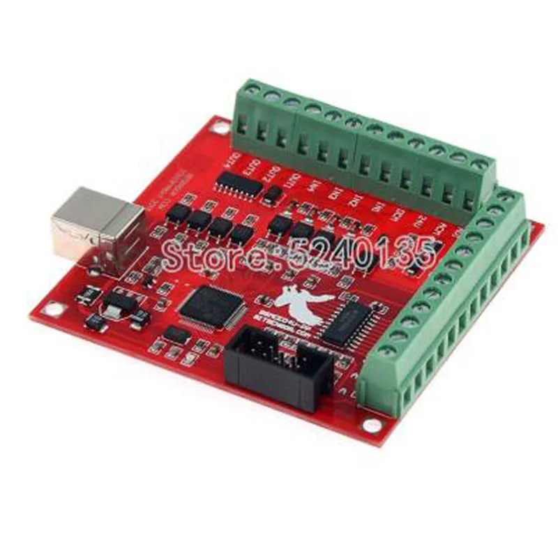 ЧПУ USB MACH3 100 кГц коммутационная плата 4 оси интерфейсный драйвер контроллер