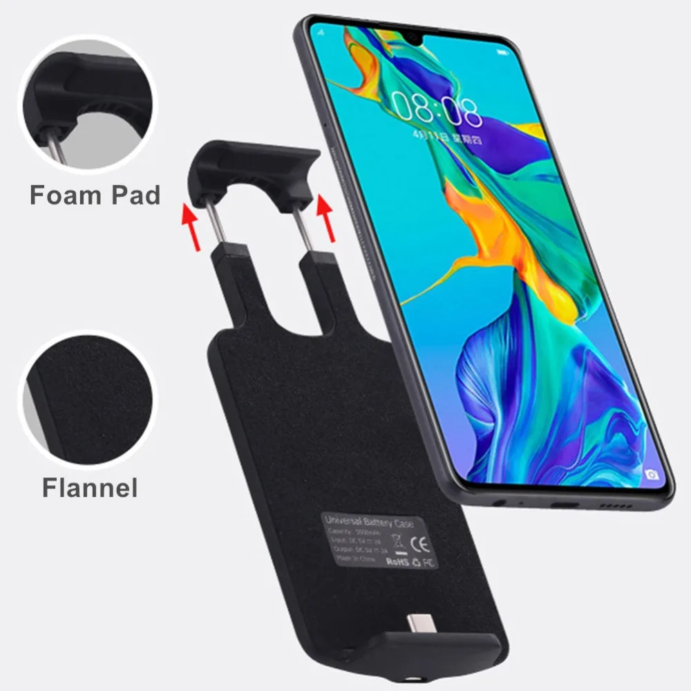 Универсальное регулируемое зарядное устройство type-C для Huawei, OPPO samsung Vivo Oneplus sony Google Xiaomi power Case