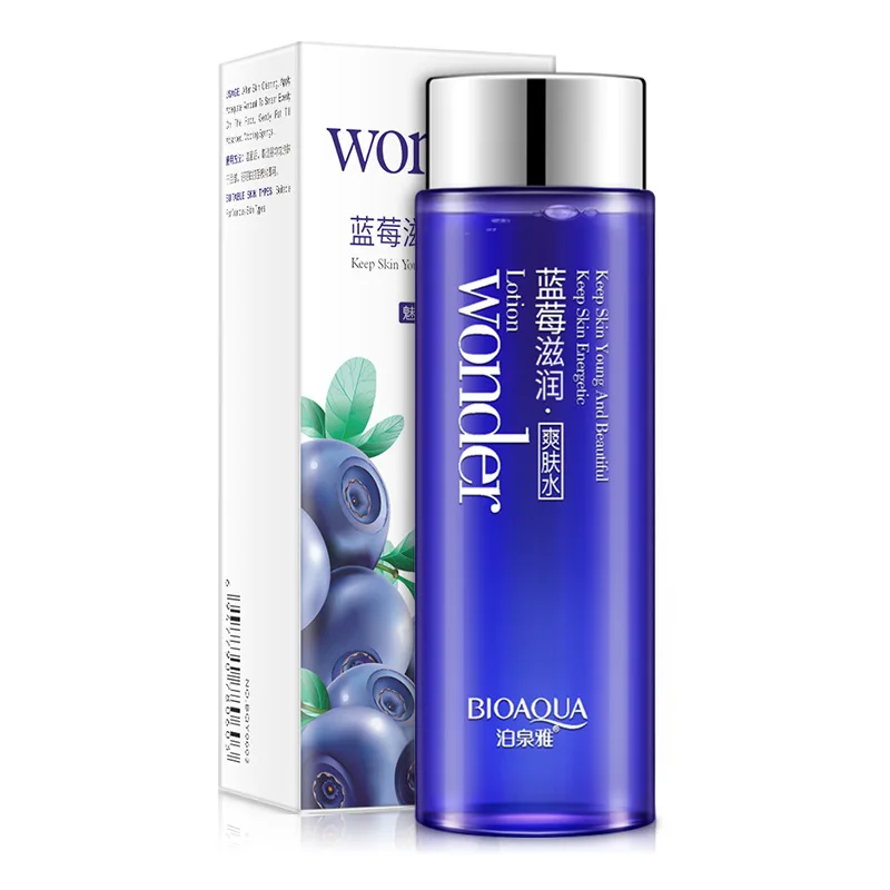Тоники для лица Bioaqua Wonder Blueberry тоники Тоник масло контроля сужения пор тоник