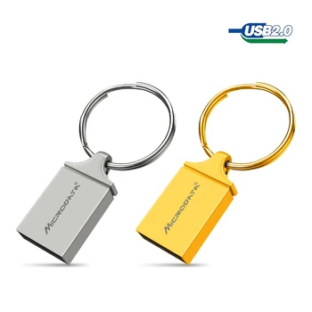 

New fashion mini metal usb flash drive 64GB 32GB 16GB 8GB 4GB Pen Drive portable 128GB usb 2.0 usb stick Storage flash disk