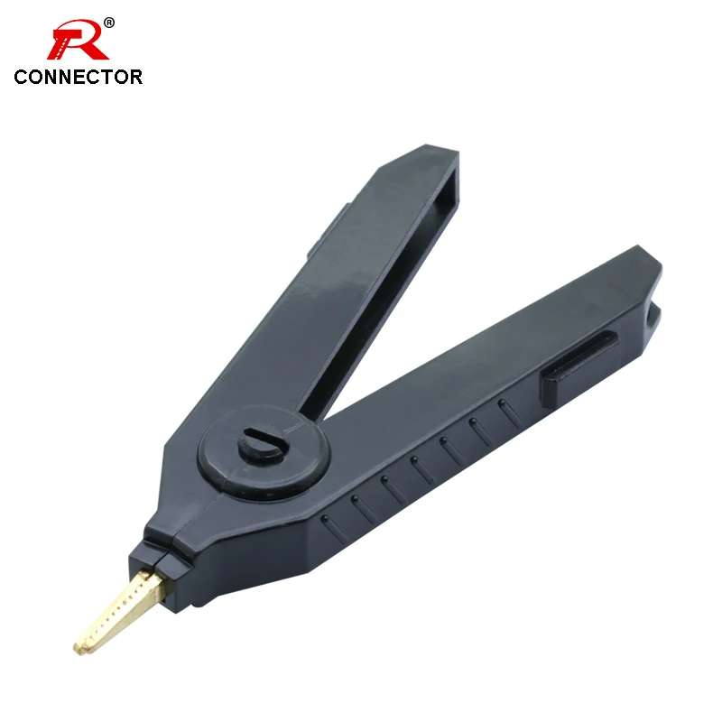 1pc 90mm Alligator Clips 3colors black/red/grey available Gold-plated Crocodile Electrical Jumper Wire Clip | Обустройство дома