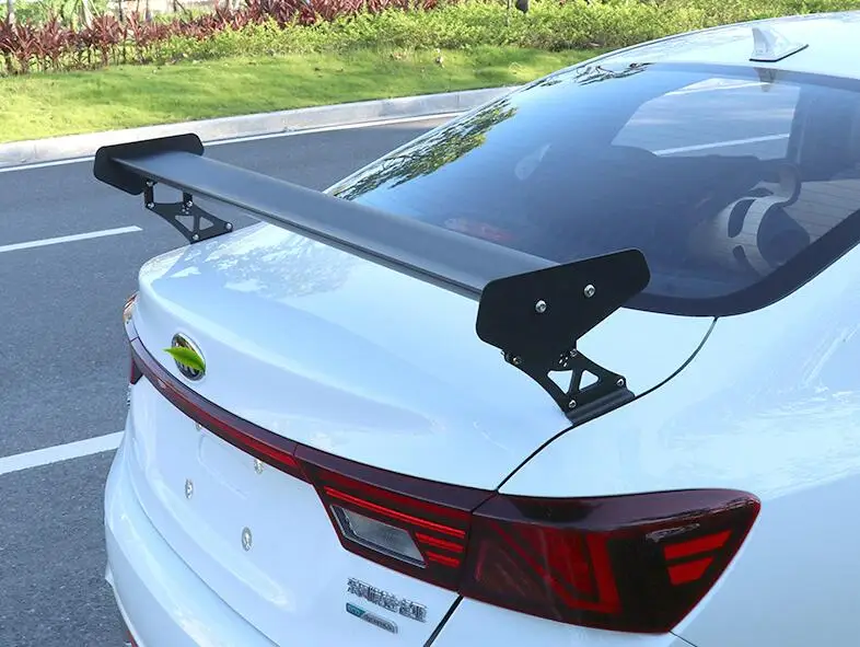 Для Kia Forte спойлер- K3 Forte спойлер DKT ABS Пластиковый материал заднее крыло автомобиля Цвет задний спойлер