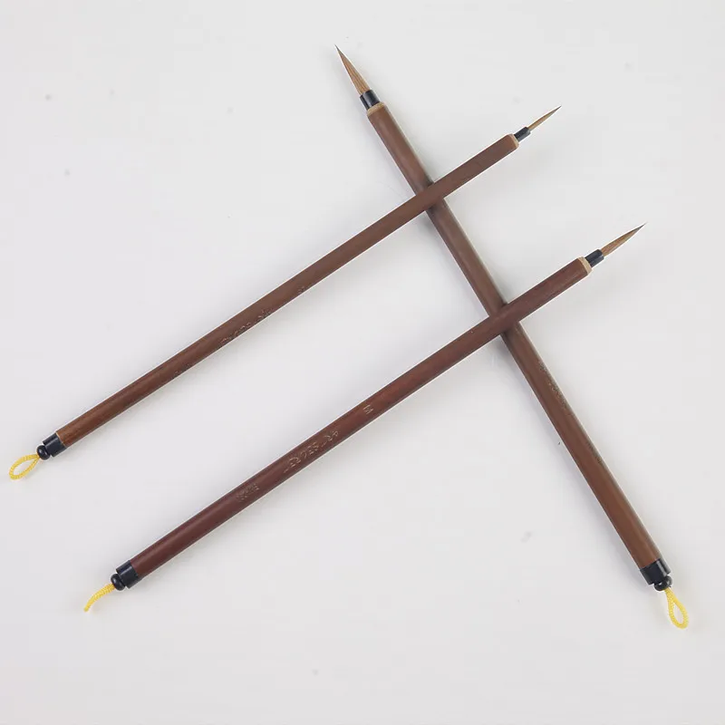 ArtSecret Chinese Calligraphy Painting Sumi-E Gongbi Any Lines Detail Brush Kolinsky Hair Bamboo Handle 3PC/Set BW-280 2