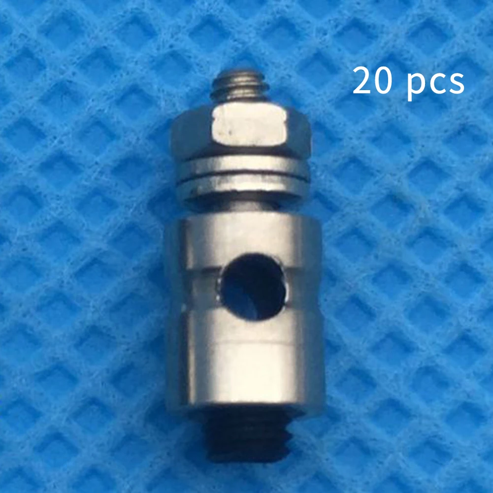 20pcs Parts Quick Adjustable Accessories Wire Rod Helicopter Servo Connector For RC Airplane Push Link Plug Linkage Stopper | Игрушки и
