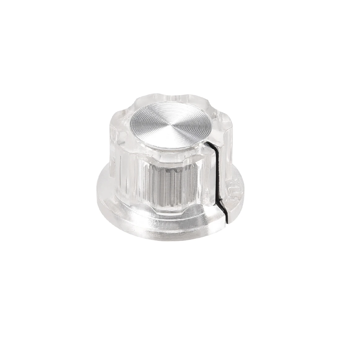 

uxcell 6.4mm Shaft Hole Potentiometer Volume Control Rotary Knobs Effect Pedal Knobs Clear