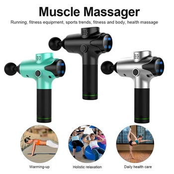 

L8 Vibration Fascia Instrument/fitness Equipment Massage Instrument With Six Massage Heads Four Massage Intensities Massage Gun