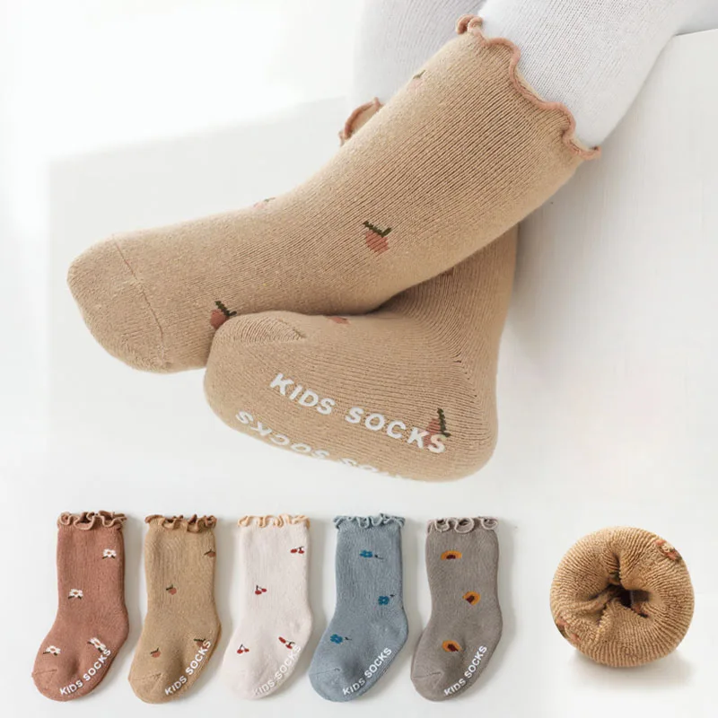 Cotton Socks Socks Newborn Baby Cotton Kids Knee High Toddler Girls